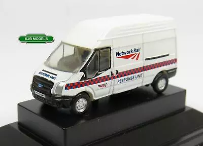 Bnib N Gauge Oxford 1:148 Nft022 Ford Transit Mk5 Van Network Rail Response Unit • £9.95