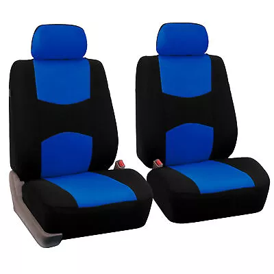 For Volkswagen 2-Seats Car Front Seat Covers Flat Cloth Protectors Pads Full Set • $18.99