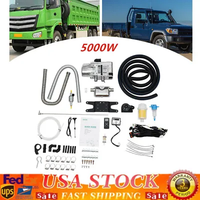 17KW 12V Diesel Water Heater Kit For RV Cars Auto Conduction Coolant Heating • $296