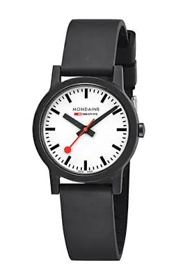 Mondaine Essence 32mm Renewal Raw White Dial Ladies Quartz Watch MS1.32110.RB • $140