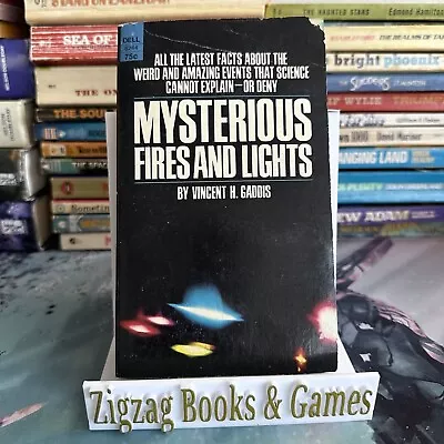 Mysterious Fires & Lights By Vincent H. Gaddis Dell 1968 Vintage Paperback UFO • $7.16