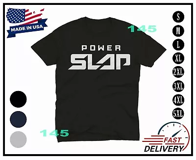 Power Slap Logo T-shirt Made In Usa • $22