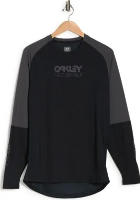  ~New~ Oakley Factory Pilot MTB Jersey Long Sleeve   Jersey T- Shirt Technical  • $45