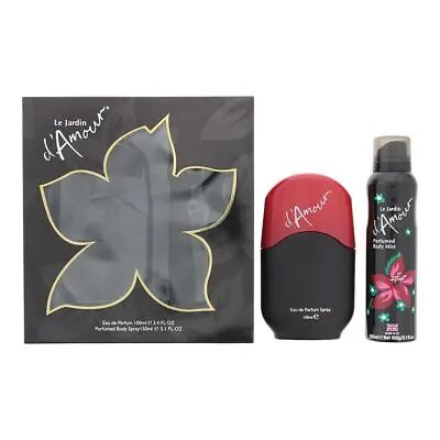 Eden Classic Le Jardin D'amour Eau De Parfum 100ml & Body Spray 150ml Gift Set • £11.35