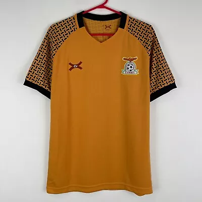 Zambia 2018-2019 Away Football Shirt Cu Soccer Jersey Trikot Size S • $30