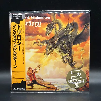 Yngwie Malmsteen - Trilogy - Mini LP SHM-CD Replica Paper Sleeve Obi Japan 2016 • $38