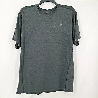 Old Navy Active TShirt Heather Gray Short Sleeve Crew Neck Men's XXL • $11.51