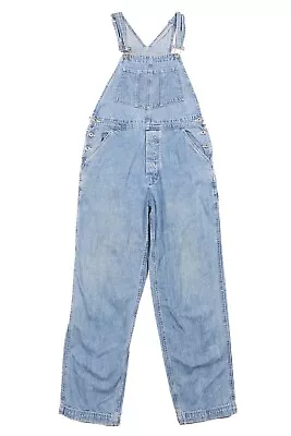 Vintage GAP Denim Dungarees | 30 X 30 | Overalls Baggy 90s Work Light 13AA • £45.49