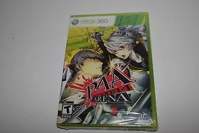 P4A PERSONA4 ARENA & SOUNDTRACK- XBOX 360 Brand New Sealed(DBE2) • $127.29