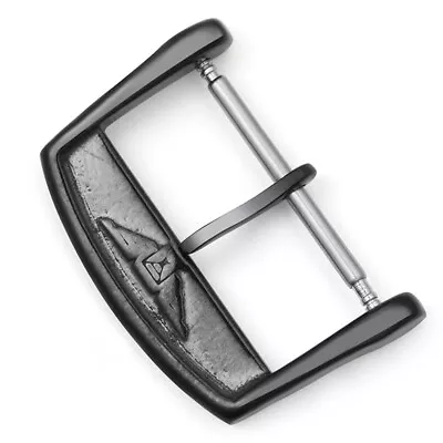 316L Stainless Steel Top Quality Watch Buckle 18mm For LONGINES Watch BLACK • £13.99