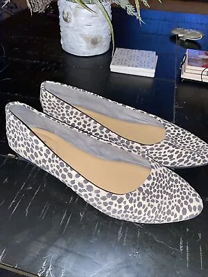 Me Too Women’s Flats Size 9 Lightly Worn Leopard Print • $18.99