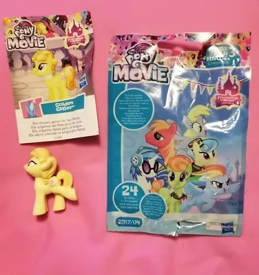 MLP My Little Pony The Movie Friendship Is Magic Series 2 Golden Glitter Brony • $8.25