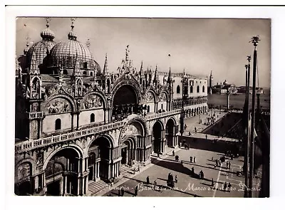 Postcard: The St Marcus Basilica And The Ducal Palace Venice Italy • £3.50