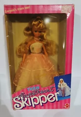 Vintage 1987 Barbie Teen Sweetheart Skipper Doll #4855 Mattel NOS NRFP  • $32.50