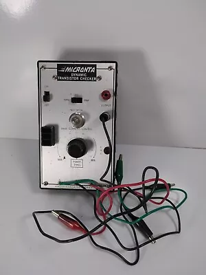 Vintage Micronta Dynamic Transistor Checker Tester No. 22-024 • $20