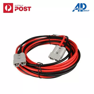 $46.95 • Buy 3M 50AMP Anderson Style Plug Extension Lead 8AWG TwinCore Automotive Cable 