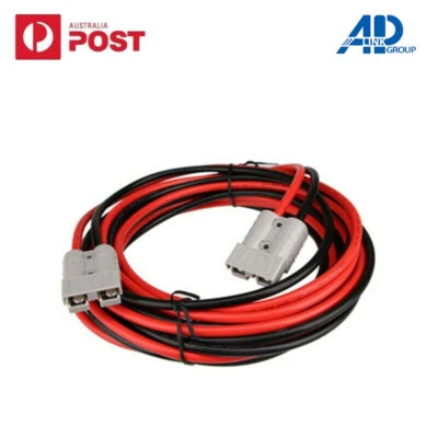 $46.95 • Buy 3M 50AMP Anderson Style Plug Extension Lead 8AWG TwinCore Automotive Cable 