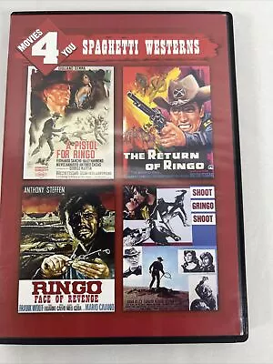 Movies 4 You: Spaghetti Westerns (DVD 2013) Four Flicks Timeless Media Group NR • $20