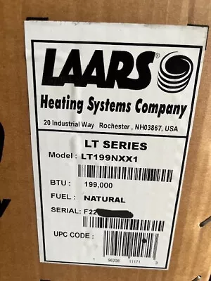 Laars LT199NXX1 199000 MBTU Ultra Low NOx Tankless Res Water Heater NG • $1099