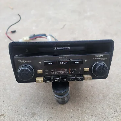 Volvo 240 Lower Radio Original Used Not Working CR-2170 242 244 245 • $50