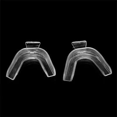 $6.64 • Buy 2PCS Whitening Mouth Dental Tooth Guard Whitener Teeth Trays Thermoform Moldable