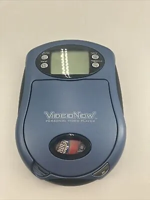 VINTAGE 2003 Video Now Personal Video Player Hasbro BLUE RETRO PORTABLE Untested • $14.95