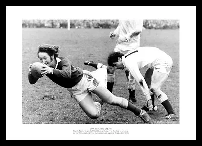 JPR Williams Wales Rugby Legend 1970 Photo Memorabilia • £55