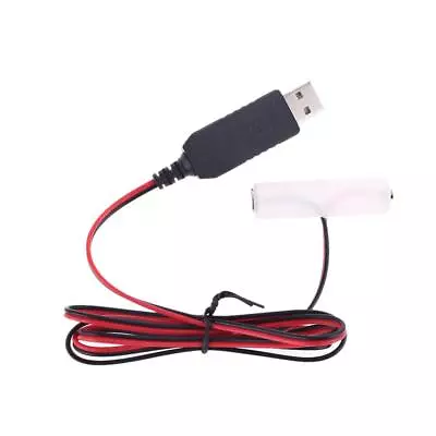 AA Battery Eliminator Power Supply Adapter 1m USB Power Supply Cable1.5V - ... • $18.64