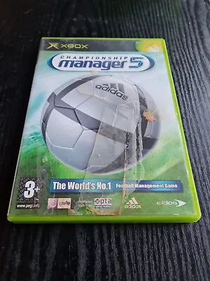 Championship Manager 5 (Microsoft Xbox 2005) - Complete With Manual  • £3.70