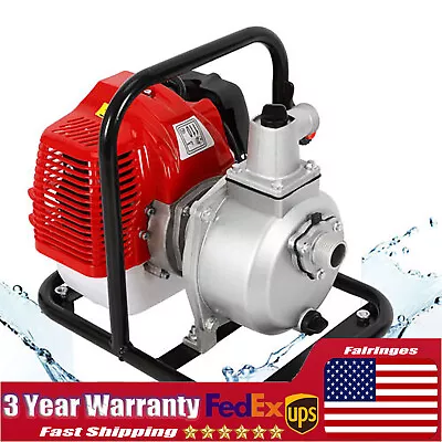 1.7 Hp 1  Gas Power Semi-trash Water Pump High Pressure Irrigation Transfer Pump • $102.60