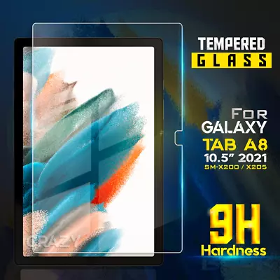 For Samsung Galaxy Tab A8 10.5  2022 SM -X205 Tempered Glass Screen Protector • $10.95