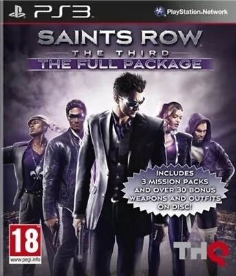 Saints Row: The Third: The Full Package (PS3) PEGI 18+ Adventure: Free Roaming • £3.48