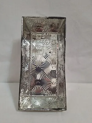 Vintage 1930's Bakerex Crownware Diamond Starburst Design Bread Loaf Pan • $20