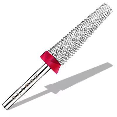 Super Long 5 In 1 Nail Drill Bits 3/32'' Carbide Tungsten Bits Two Way Rota... • $15.57