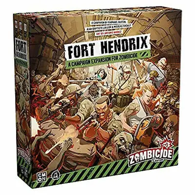 $75.85 • Buy Zombicide 2nd Edition Fort Hendrix Expansion