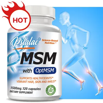 MSM Methylsulfonylmethane 1500mg - Joint Bone Skin Hair And Nails Health • $6.94