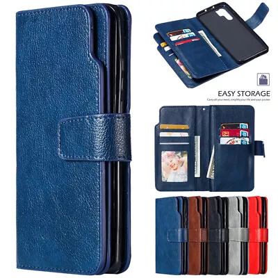 $10.99 • Buy For IPhone 14 13 12 11 Pro Max XS XR SE 8 /7 Plus Case Leather Wallet Flip Cover