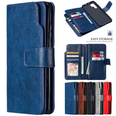 $15.99 • Buy For IPhone 14 13 12 11 Pro Max XS XR SE 8 /7 Plus Case Leather Wallet Flip Cover