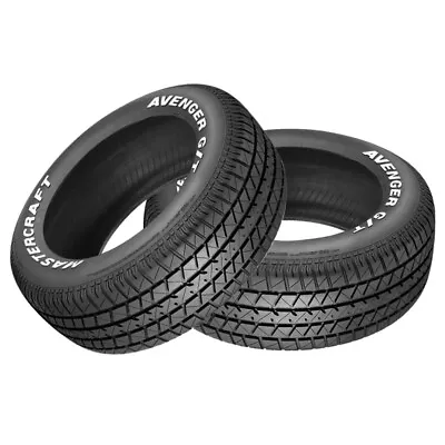 2 X Mastercraft Avenger G/T 235/60/15 98T Muscle Car Performance Tire • $279.70