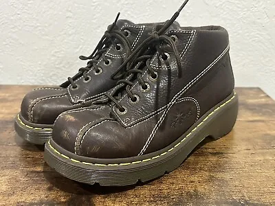 Dr. Martens 12281 Womens Size 9 Boots Chunky Daisy Flower Vintage Y2K • $84.99