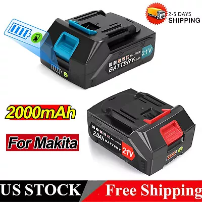 For Makita 18V-21V 2.0Ah LXT Lithium-Ion BL1830 BL1850 BL1860 Tool Spare Battery • $19.99