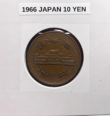 $1 • Buy 1966 Japan 10 Yen (showa Year 41) World Coin