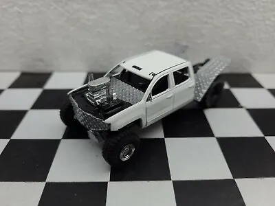 Custom Made PRO MUD RACER RAIL BOGGER  1:64 SCALE REAL RUBBER TIRES RACING DRAG • $85