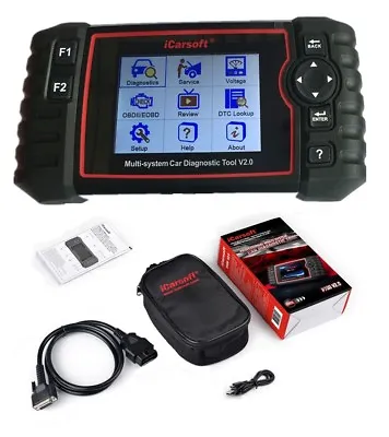 VOLVO SAAB Diagnostic Scanner Tool SRS ABS BRAKE LIGHT RESET ICarsoft VOL V2.0 • $145.95