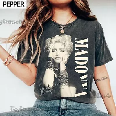 Vintage 90s Madonna Queen Music T-Shirt Madonna The Celebration Tour 2024 Gift • $43.19