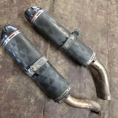 04 05 06 2004 2005 2006 Yamaha Yzf R1 Carbon Fiber Exhaust Pipe Rear Slip On LB • $324.95