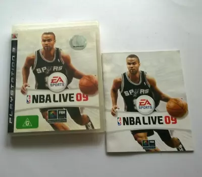 Sony Playstation 3 Ps3  Nba Live 09 Video Game Free Postage • $6