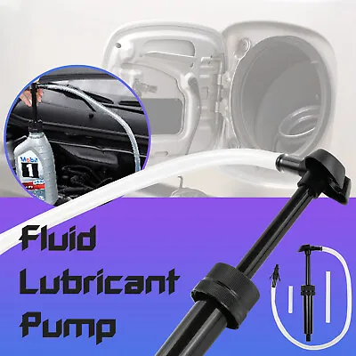 $10.57 • Buy 1PC Car Fluid Transfer Pump Black Extractor Automotive Oil Accessories Handpump
