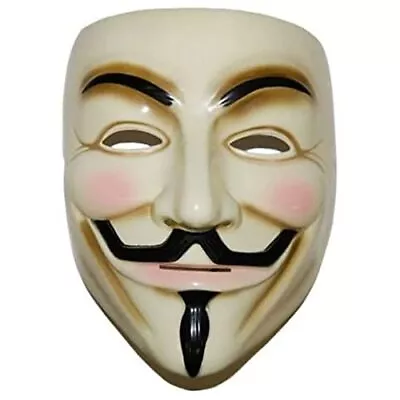 V For Vendetta Mask Hacker Mask For Costume Kids - Anonymous Guy Fawkes Masks F • $18.94