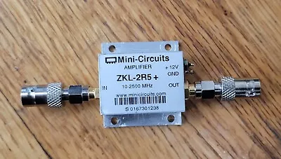 Mini-Circuits ZKL-2R5+ Amplifier 10 To 2500MHz • $110